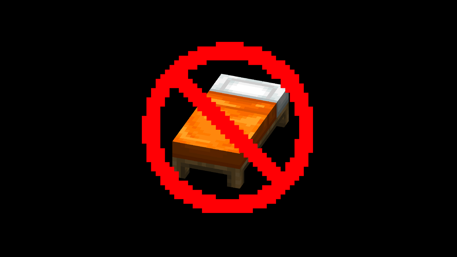 You can't sleep — monsters are nearby